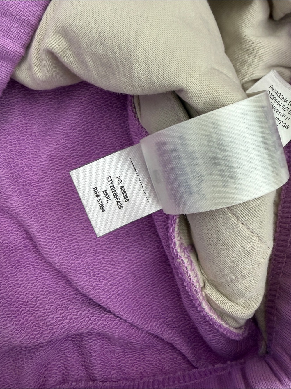 Patagonia Daily Snap-T Pullover P/O Women's Size S Brisk Purple - Picture 7 of 11
